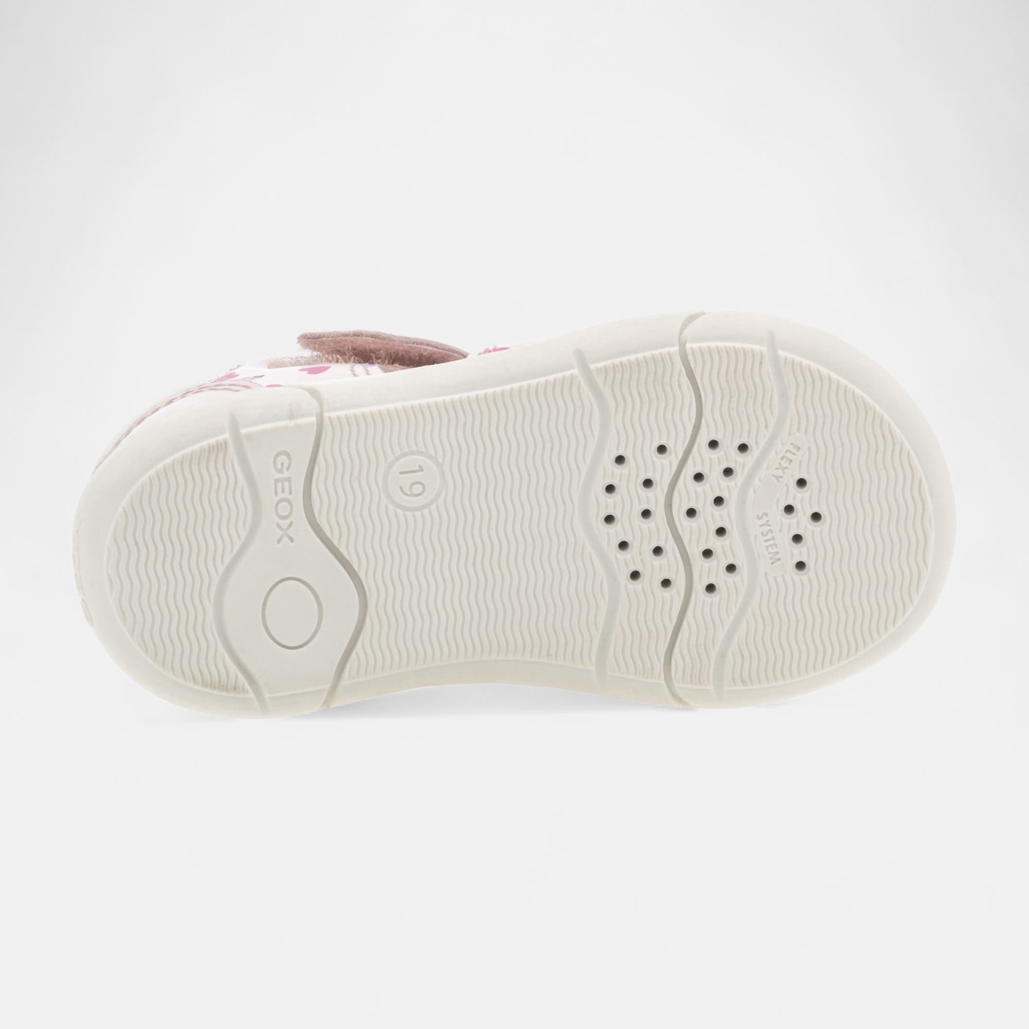 Nu-pieds Bébé fille rose