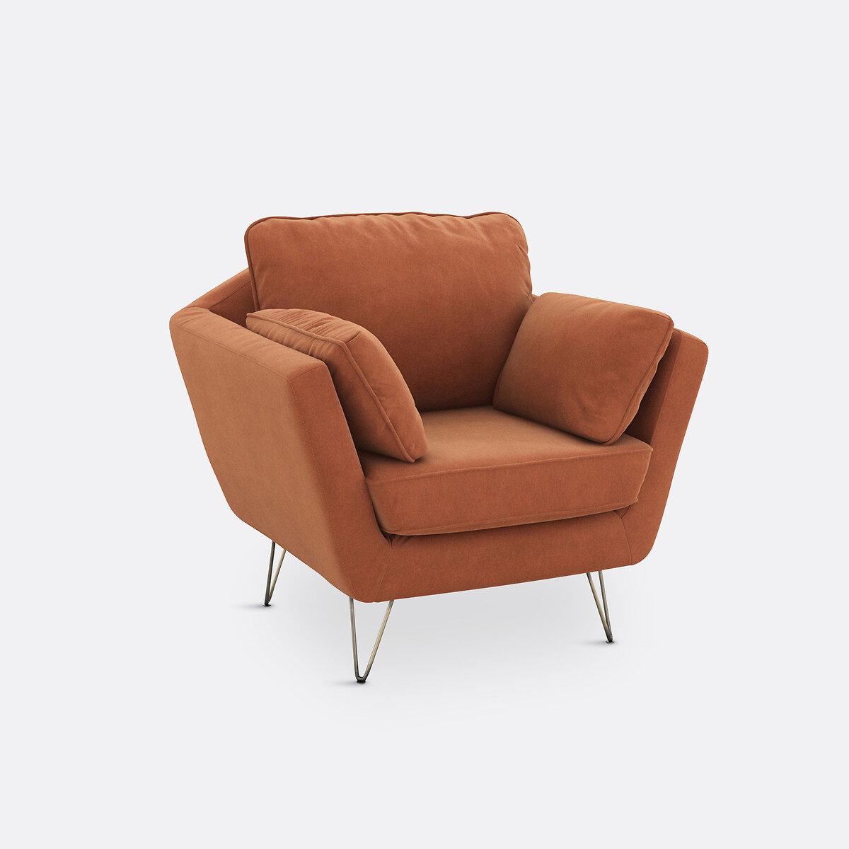 LA REDOUTE INTERIEURS<br>Poltrona Topim Fluweel