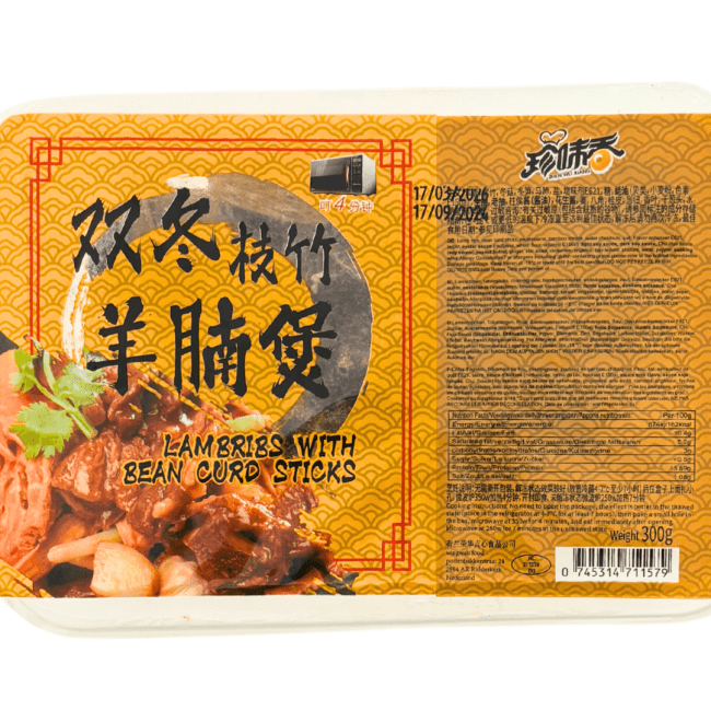 Zhen Wei Xiang Lambribs met tofu-sticks 300g