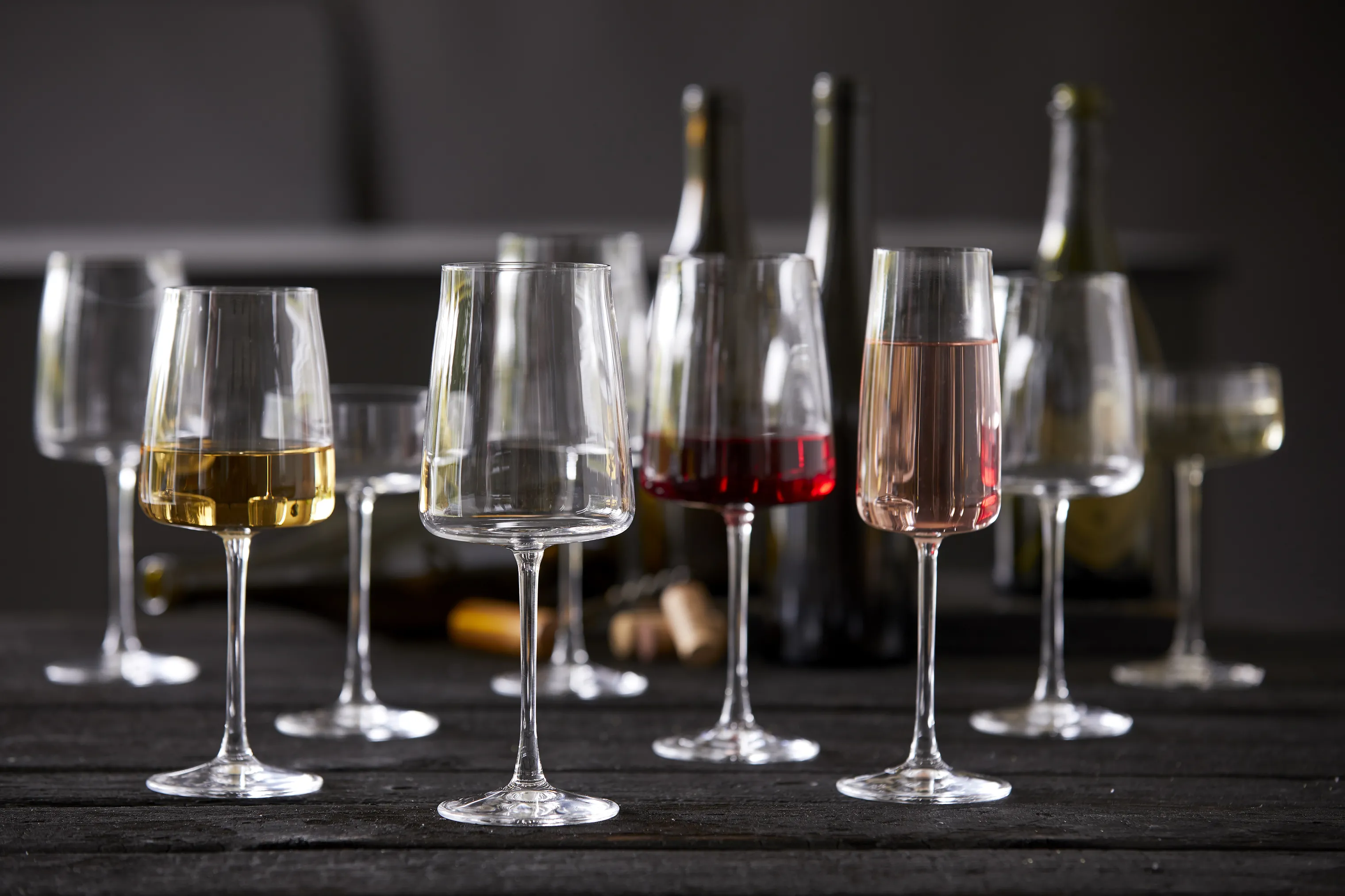 Lyngby Glas Zero Rødvinsglas - 4 stk.