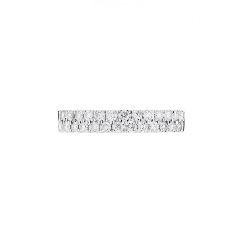 Bague Or Blanc et Diamant