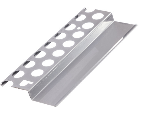 PROTEKTOR noppenmembraanprofiel voor pleisterwerk, roestvrij staal, 2500 x 14 x 45+40 mm, bundel = 10 stuks