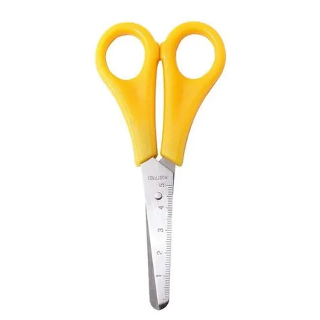 WEDO® Bastelschere rund, 13,5 cm, 1 Stück sortiert