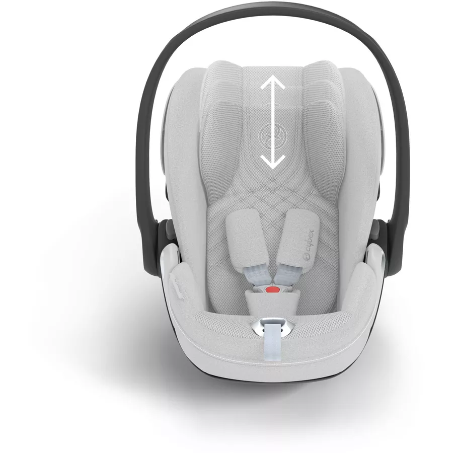 cybex PLATINUM Babyschale Cloud T I-Size Plus Platinum White