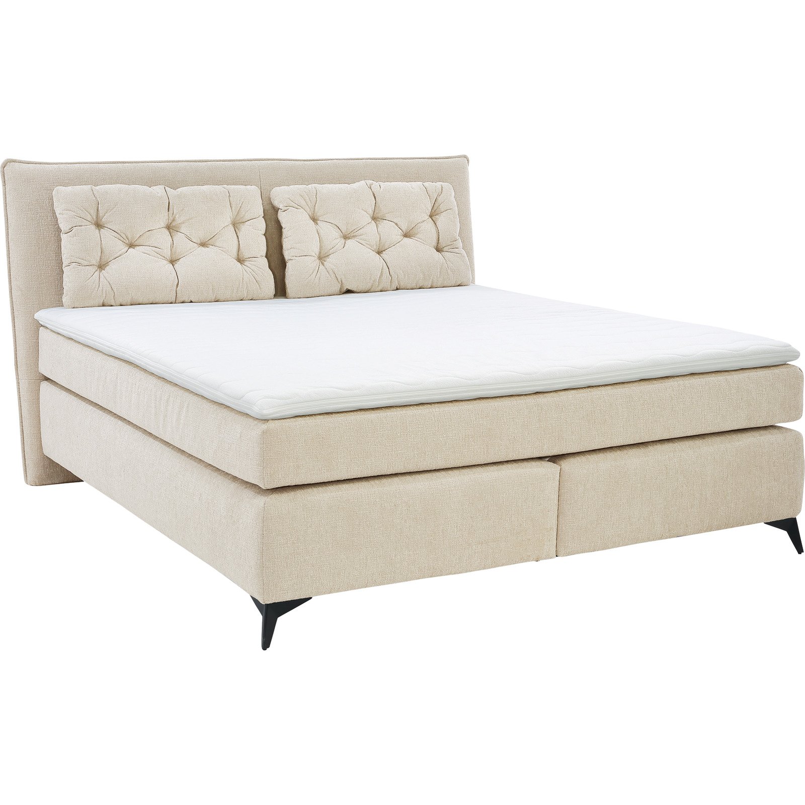 Boxspringbett Chalet Chenille 180 x 200 cm