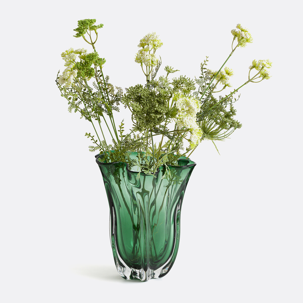 LA REDOUTE INTERIORS<br>Vaso de vidro Alt.25 cm, Oralia