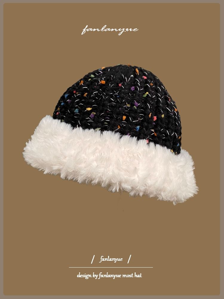 Zaalouk - Fleece Panel Knit Beanie