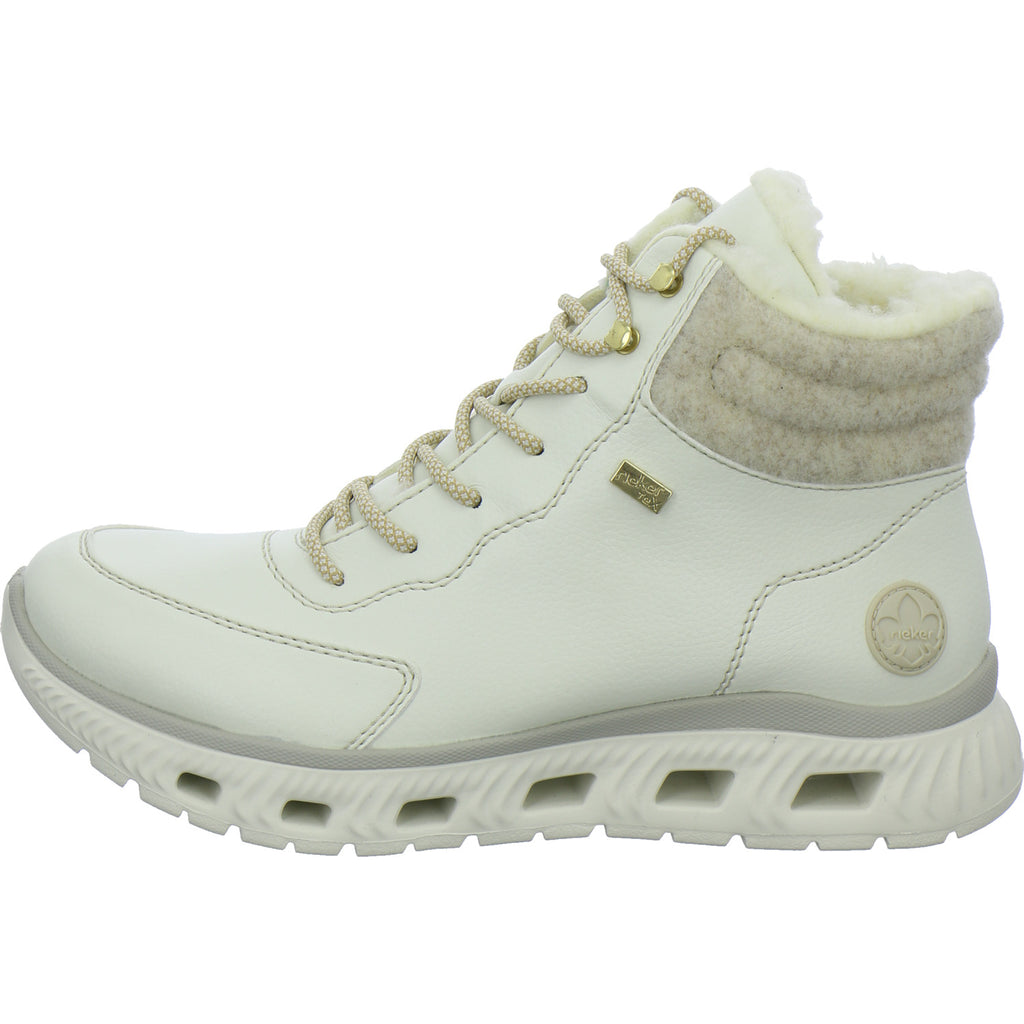 Rieker Winterstiefel Damen offwhite