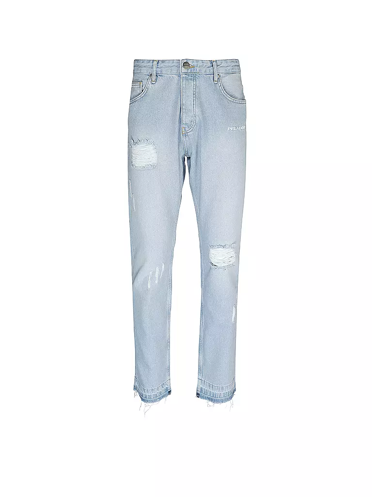 PEGADOR Jeans Wide Leg hellblau