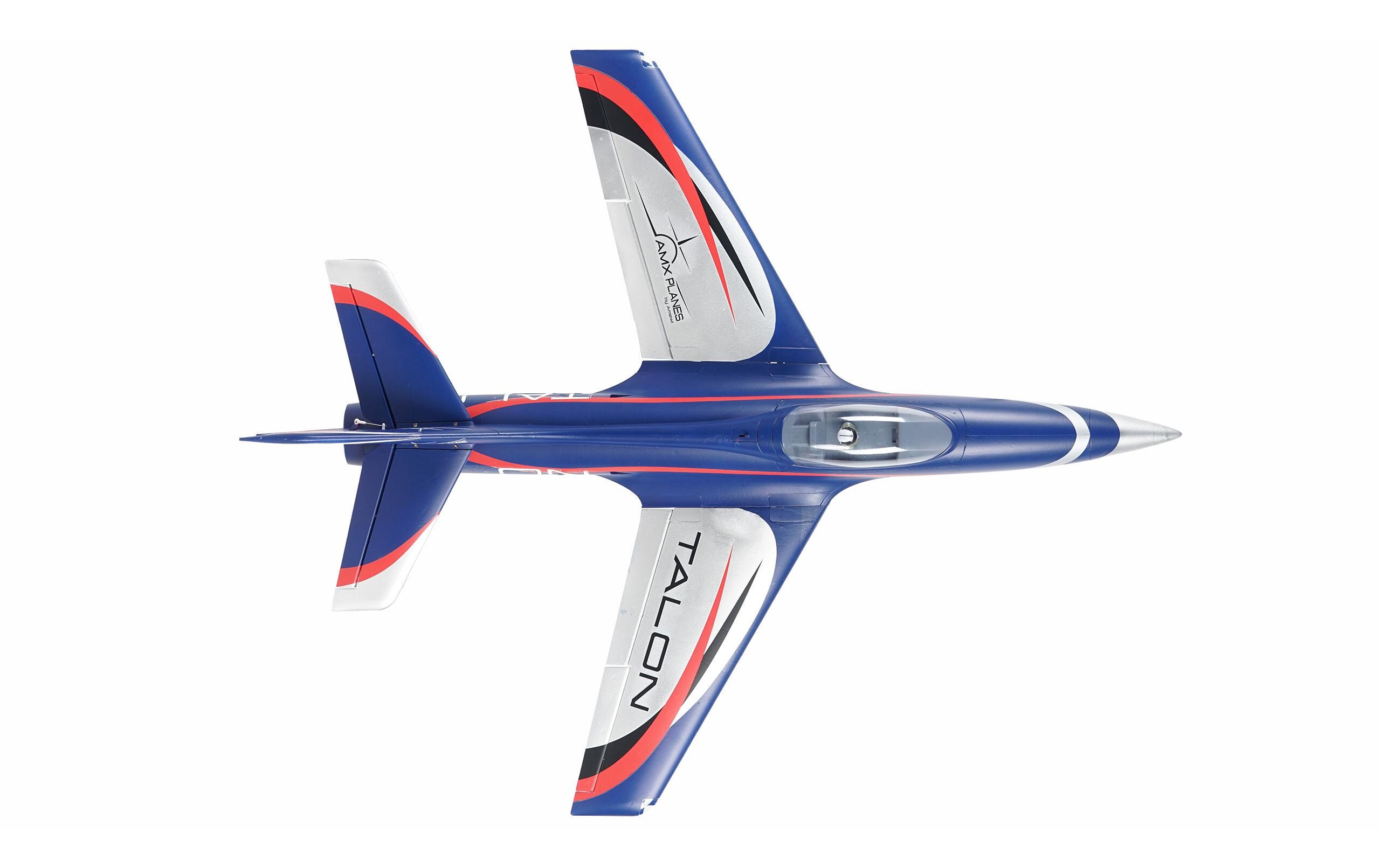 Impeller Jet Talon 80 mm EDF, 1100 mm, Blau, PNP<br>AMXPlanes Talon EDF Jet mit Einziehfahrwerk