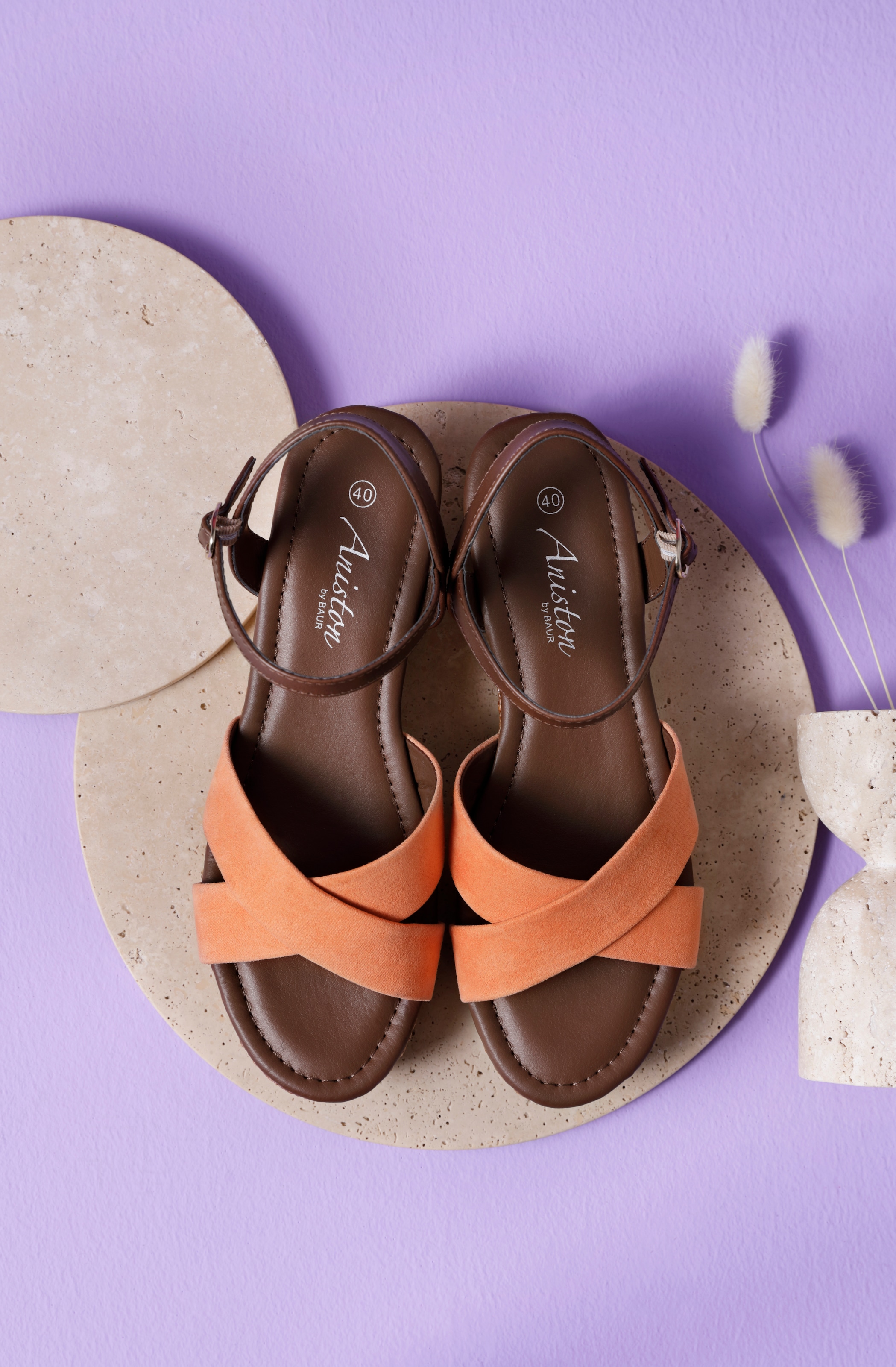 Aniston SHOES Keilsandalette  , Sommerschuh, Riemchensandale, Keilabsatz - NEUE KOLLEKTION