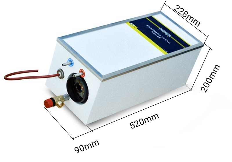 Pundmann Therm Boiler 9 l Warmwasserboiler 12 V / 200 W  für Autotherm Air