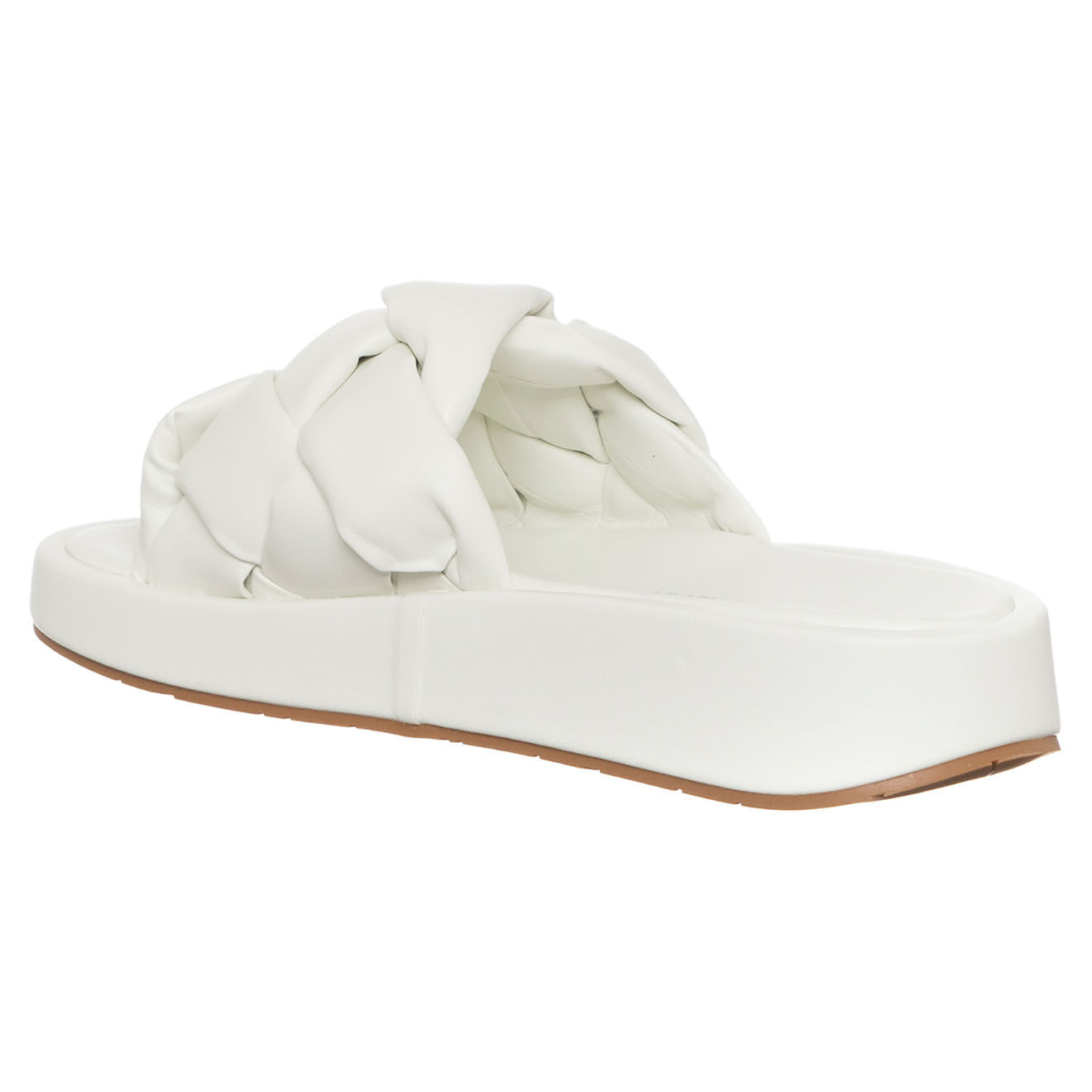Loretta by Loretta Mules Plateforme Marina blanches