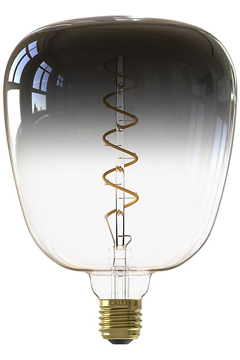 Ampoule LED filament dimmable E27 110lm blanc chaud Calex Dégradé de gris Ø14 x L.20cm
