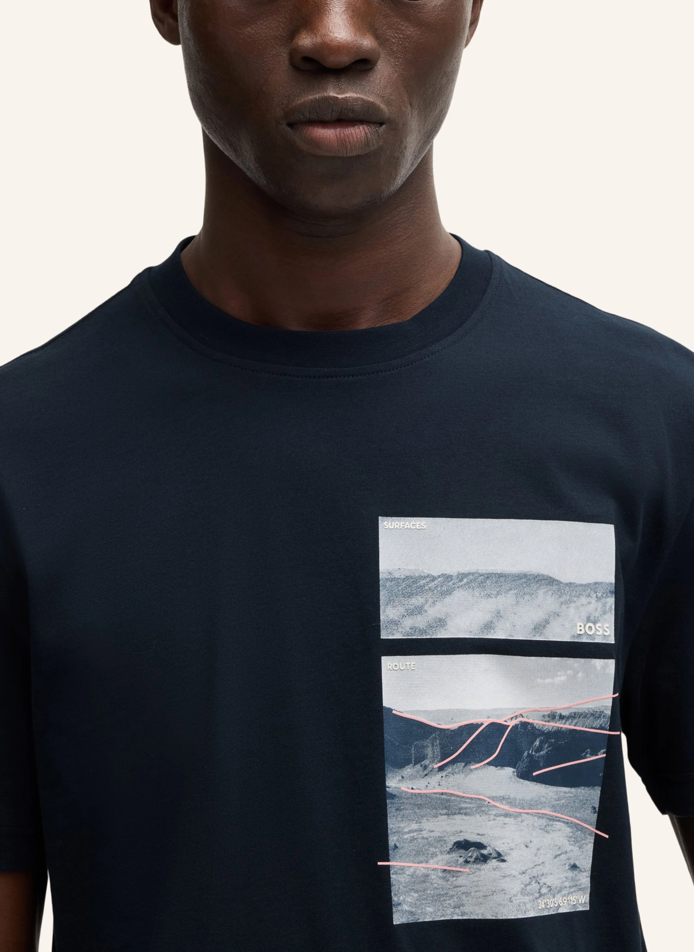 BOSS T-Shirt TE_DUNE Regular Fit