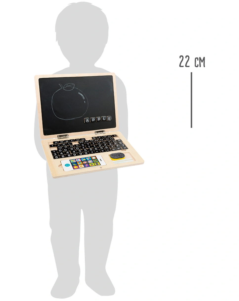 Magnet-Tafel LAPTOP 4-teilig