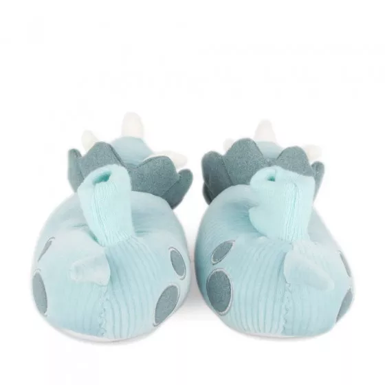 Chaussons peluche dinosaure BLEU CHARLIE & FRIENDS