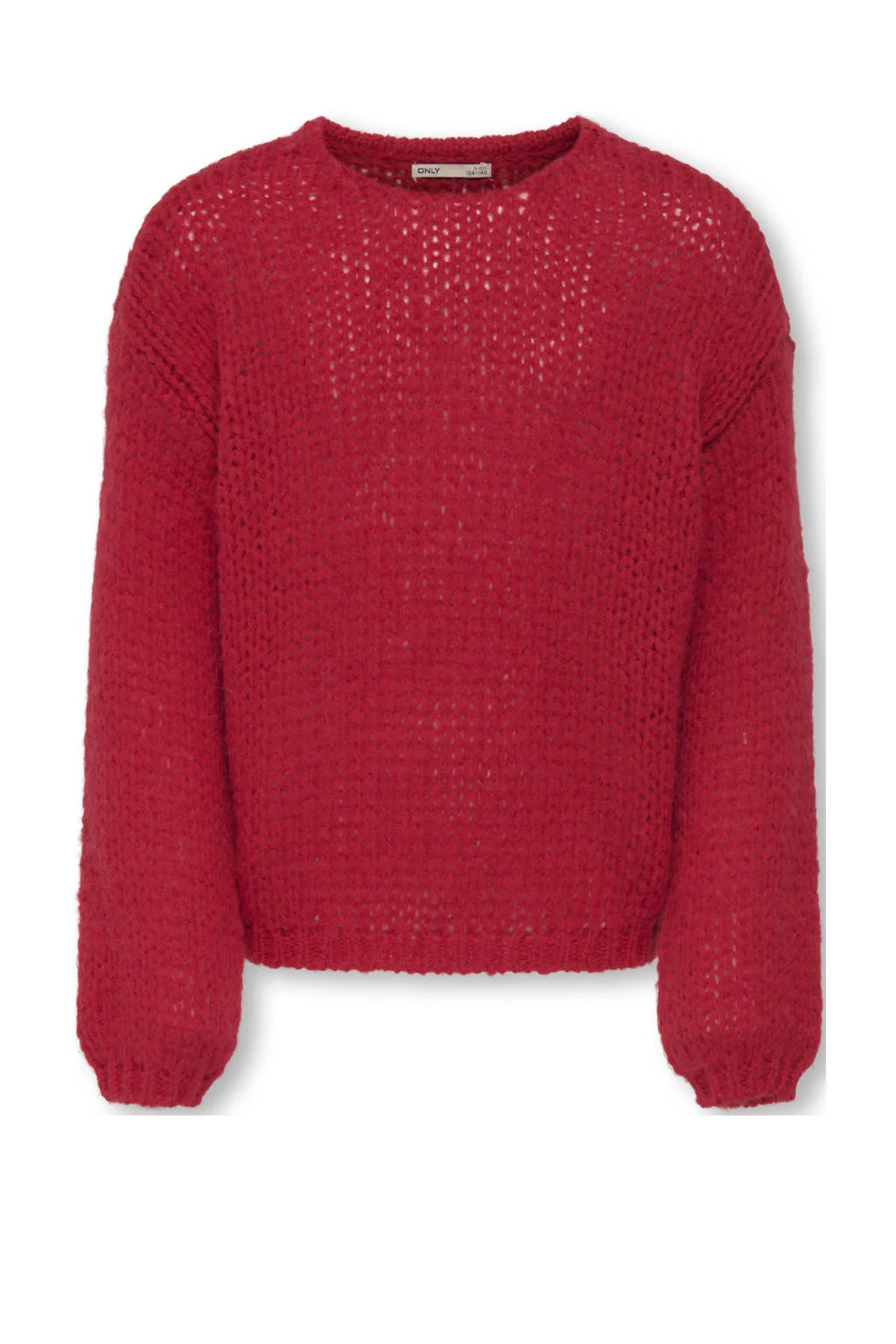 KIDS ONLY GIRL trui rood grof gebreid
