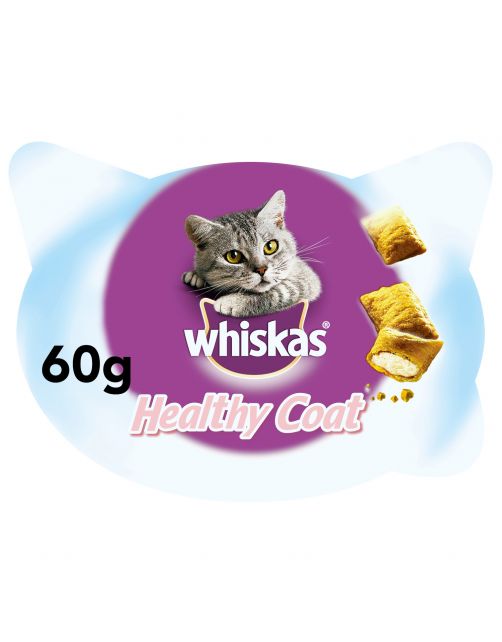 Whiskas Healthy Coat - Kattensnack - 50 g