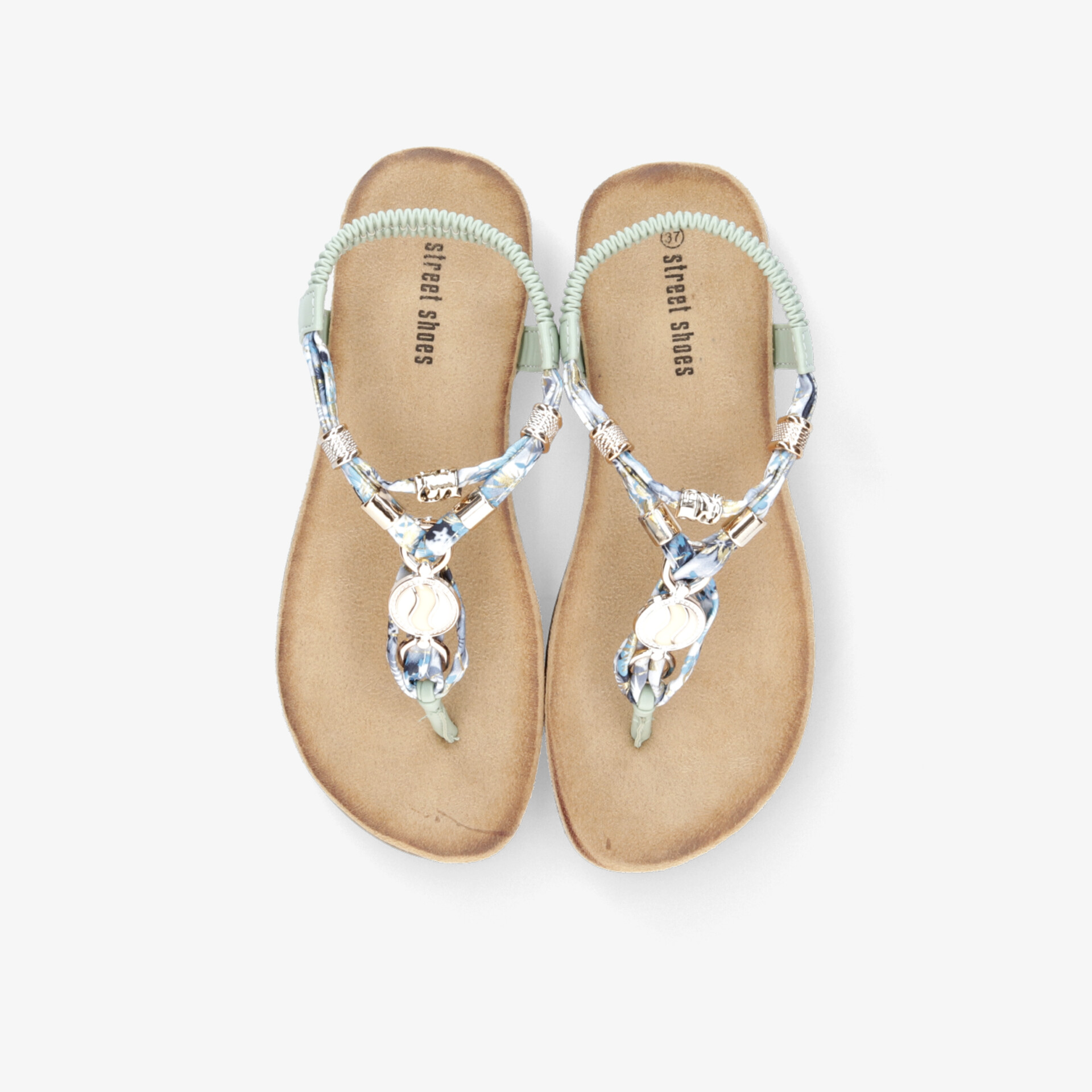 street shoes Damen Zehentrenner mint