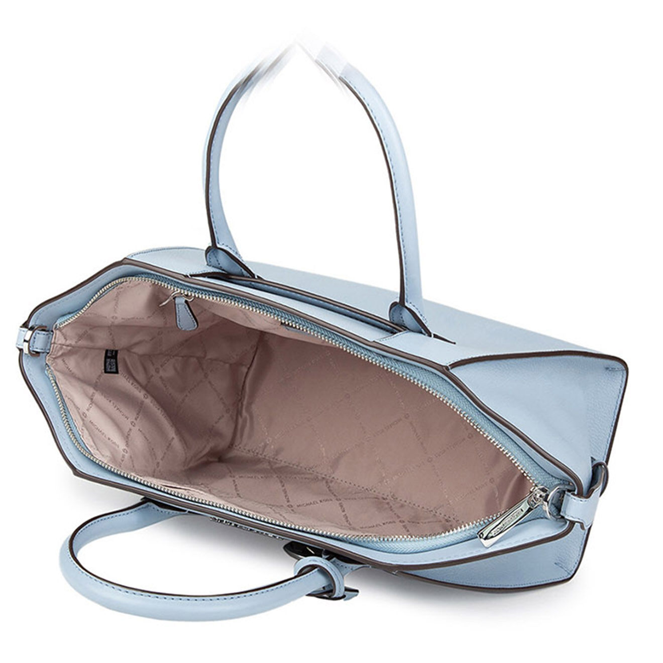 Michael Kors Sac à main en Cuir Avril bleu - 33x27x13 cm