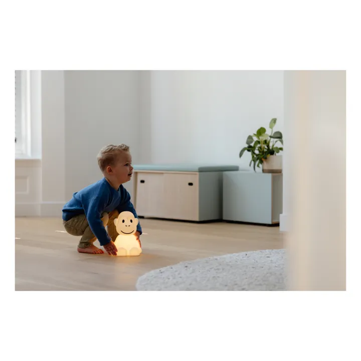 Mr Maria Veilleuse singe en silicone souple