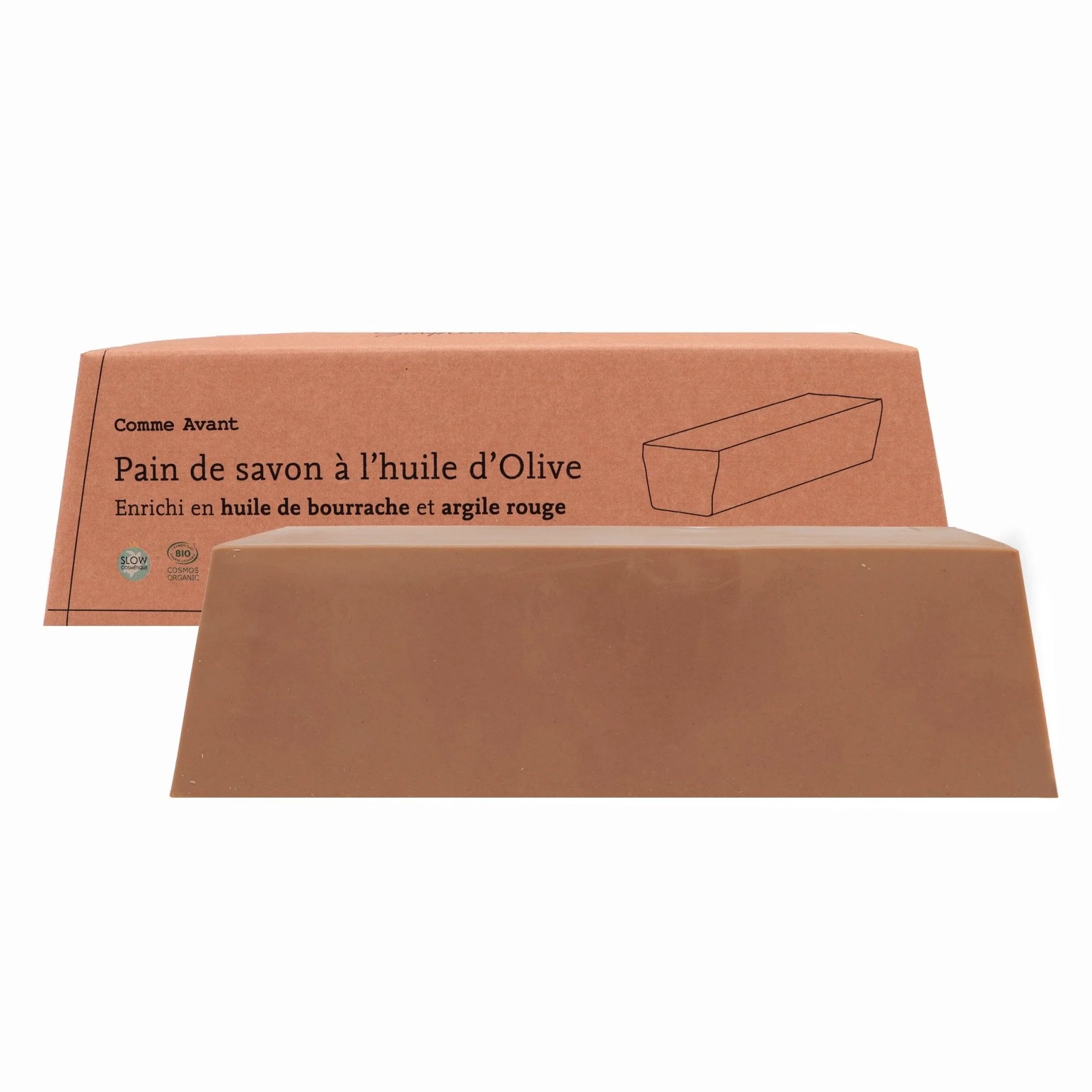 Savon à l'huile de bourrache - Version 2 - 1 savon - 100g / Sans