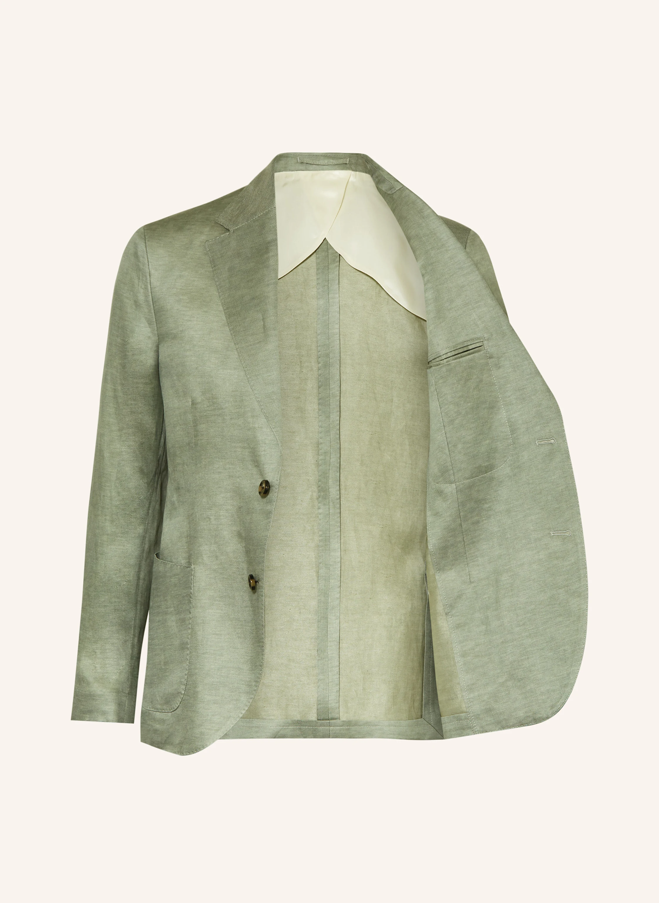 LARDINI Anzugsakko Extra Slim Fit aus Leinen