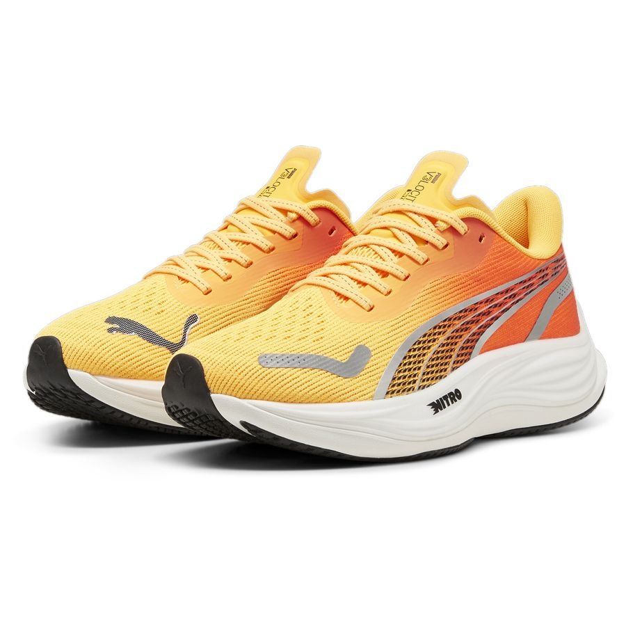 PUMA Chaussures de Running Velocity Nitro 3 Fade - Sun Stream/Crépuscule/Blanc Femme