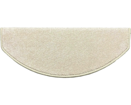 Twist trapmattenset, beige, halfrond, 28x65 cm, 15-delig
