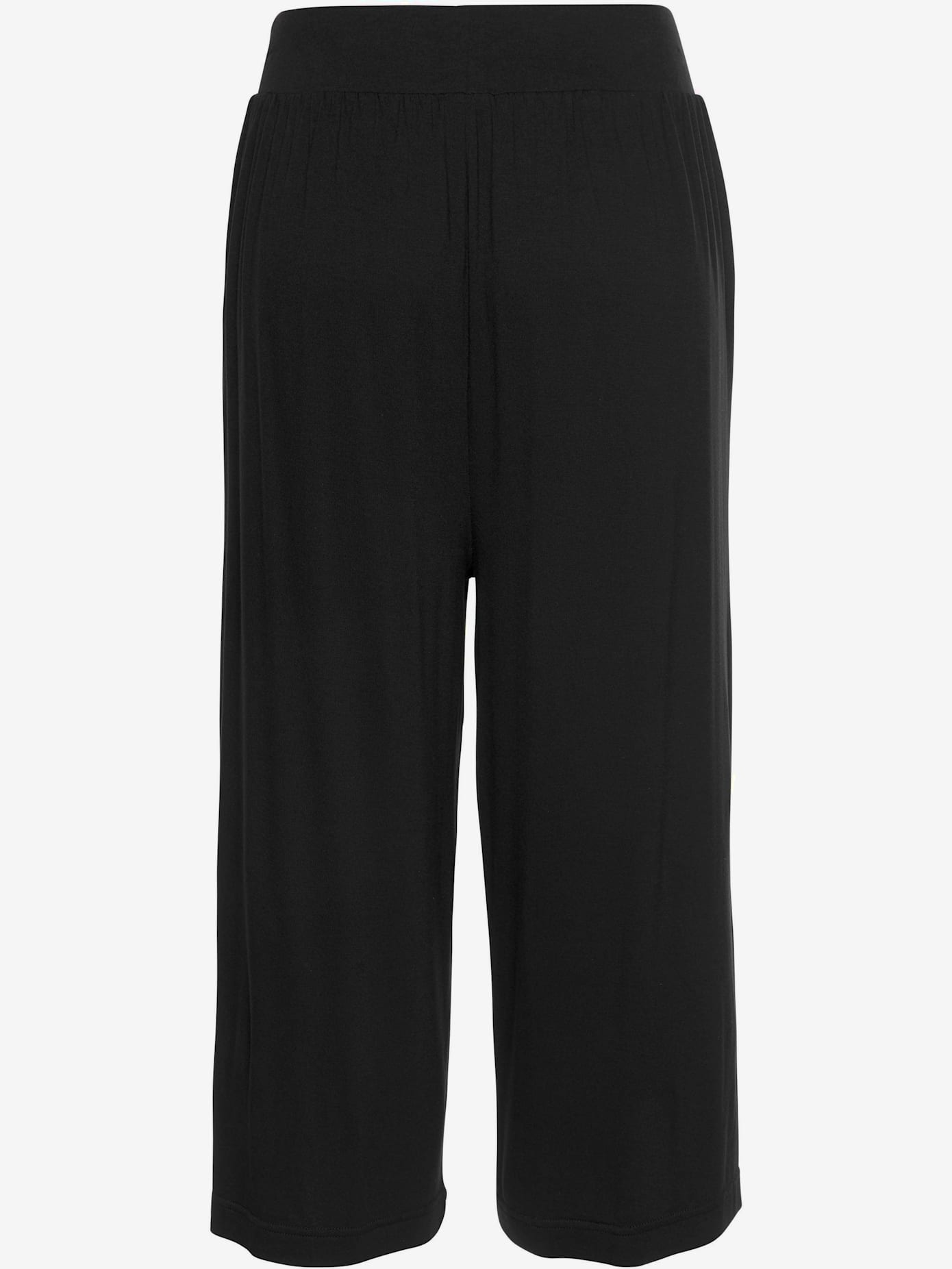 Jupe culotte pantalon en tissu avec large ceinture élastique