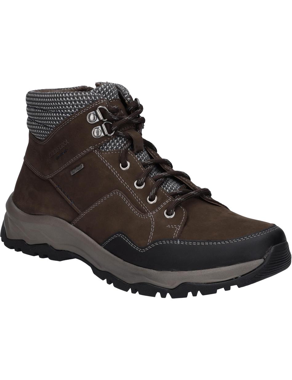 Stiefelette Leroy 53, braun-kombi