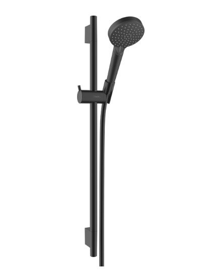 Hansgrohe Vernis Blend doucheset waterbesparend met 65cm glijstang zwart mat