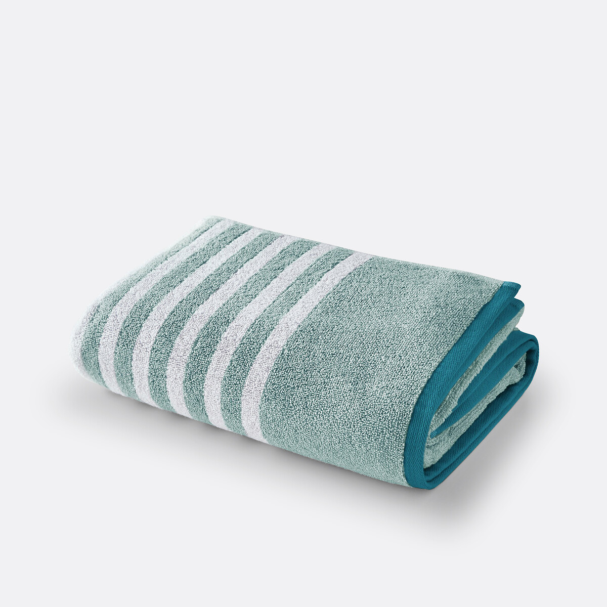 LA REDOUTE INTERIEURS<br>Toalha listrada 500g/m2, Calanques