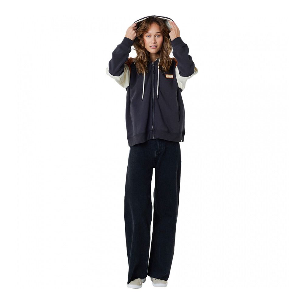 Rip Curl GALICIA - Sweat Femme washed black