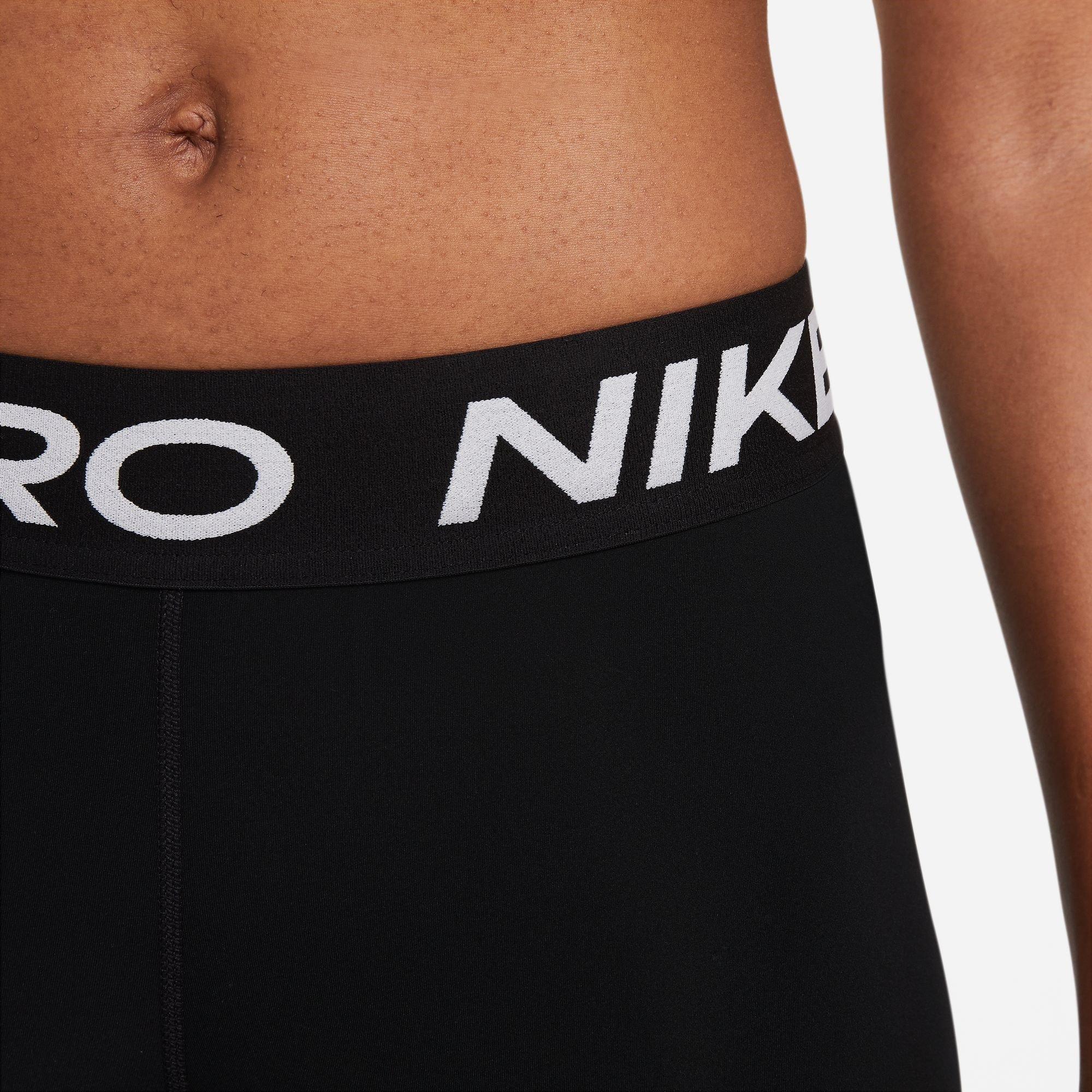 Nike Pro Womens Mid Rise Mesh Panelled Leggings