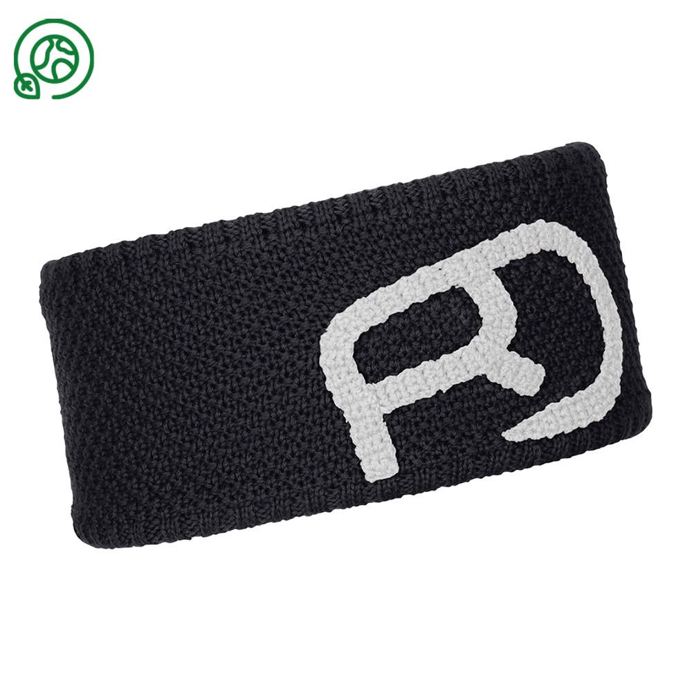 Ortovox ROCK'N' WOOL - Bandeau Homme black raven