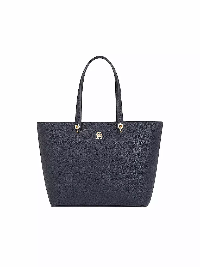 TOMMY HILFIGER Tasche - Shopper TH EMBLEM dunkelblau