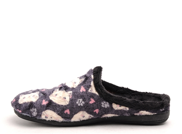La maison de l espadrille chaussons femme 6506 5 noir