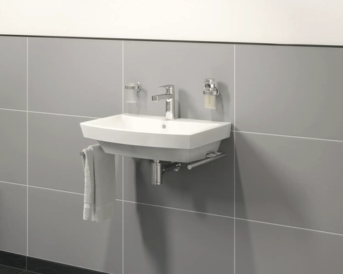 basano wastafel SAVONA wit incl. 2 handdoekhouders