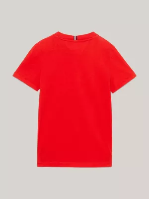 Camiseta com o logotipo do brasão da Varsity TH