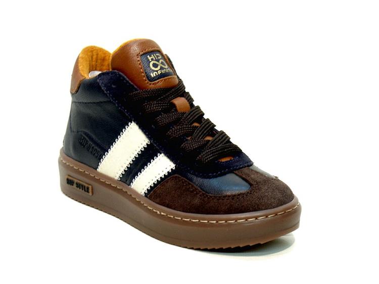 HIP Shoe Style H1404 donkerblauw combi