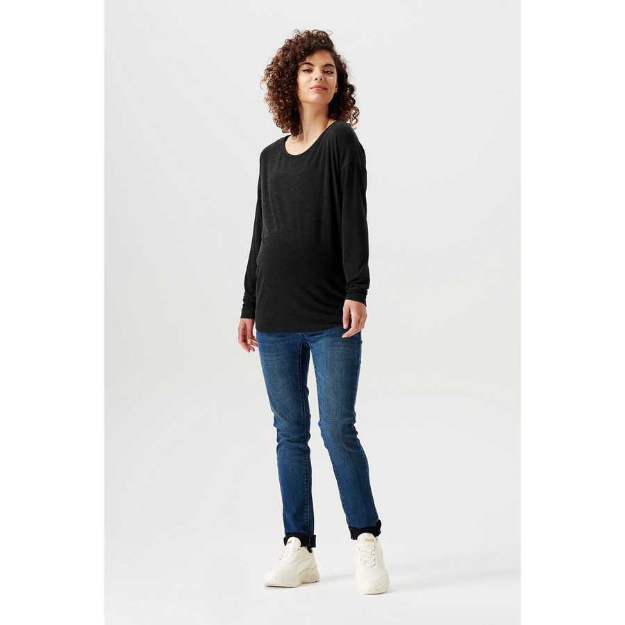 SUPERMOM Langarmshirt Bourne Black