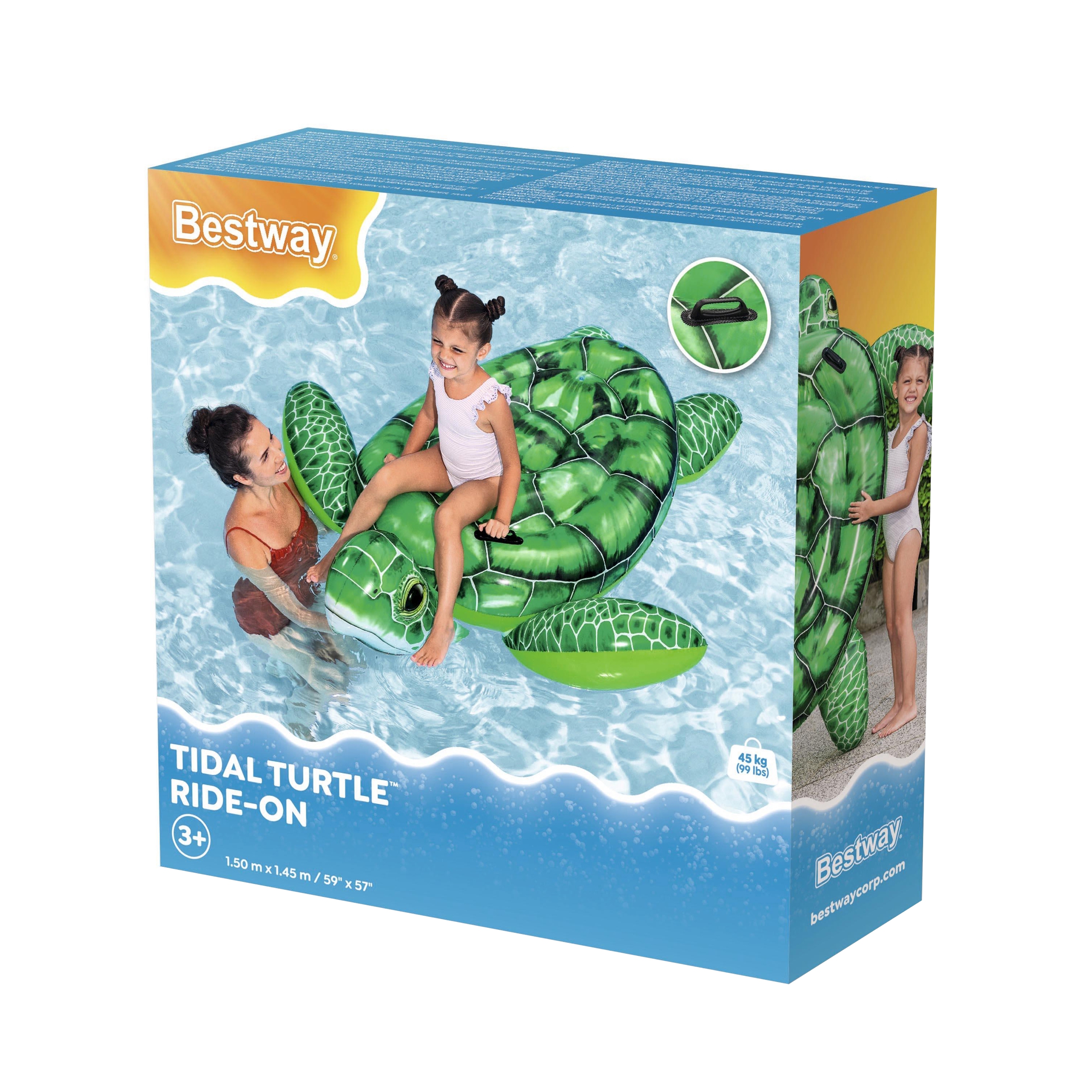 Schwimmtier Schildkröte Tidal Turtle 153 x 140 x 38 cm