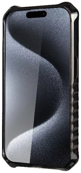 iPhone 15 Pro Max MagSafe Hardcase Hülle (AU-IMLMIP15PM-RSQ/D2-BK) - Schwarz