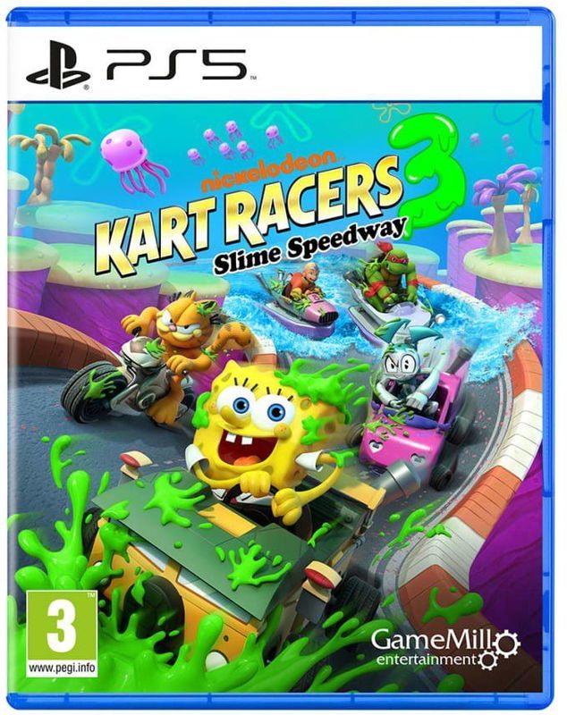 GameMill Entertainment - Nickelodeon Kart Racers 3: Slime Speedway - Playstation 3 game