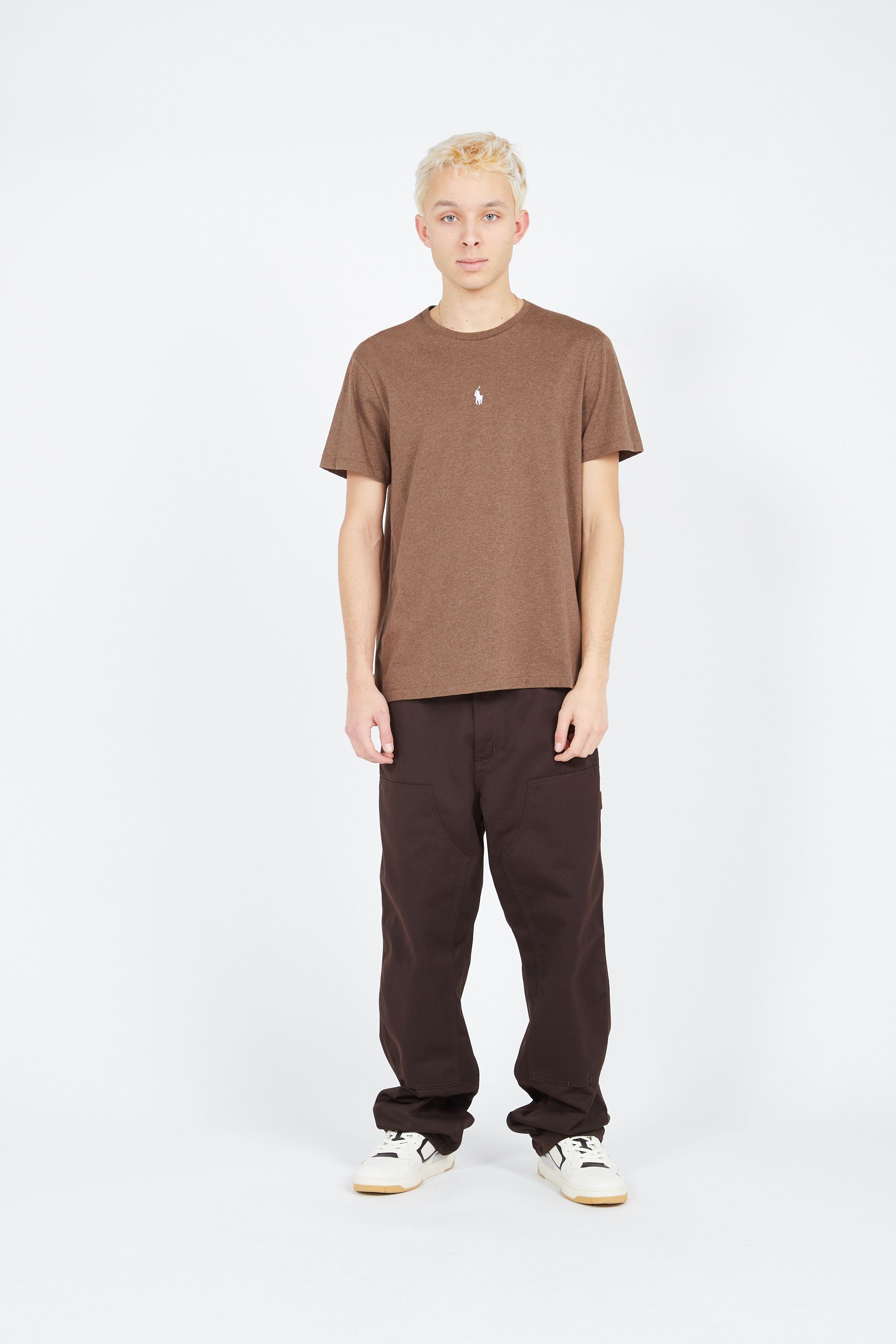 POLO RALPH LAUREN T-shirt  26/1 JERSEY Marron