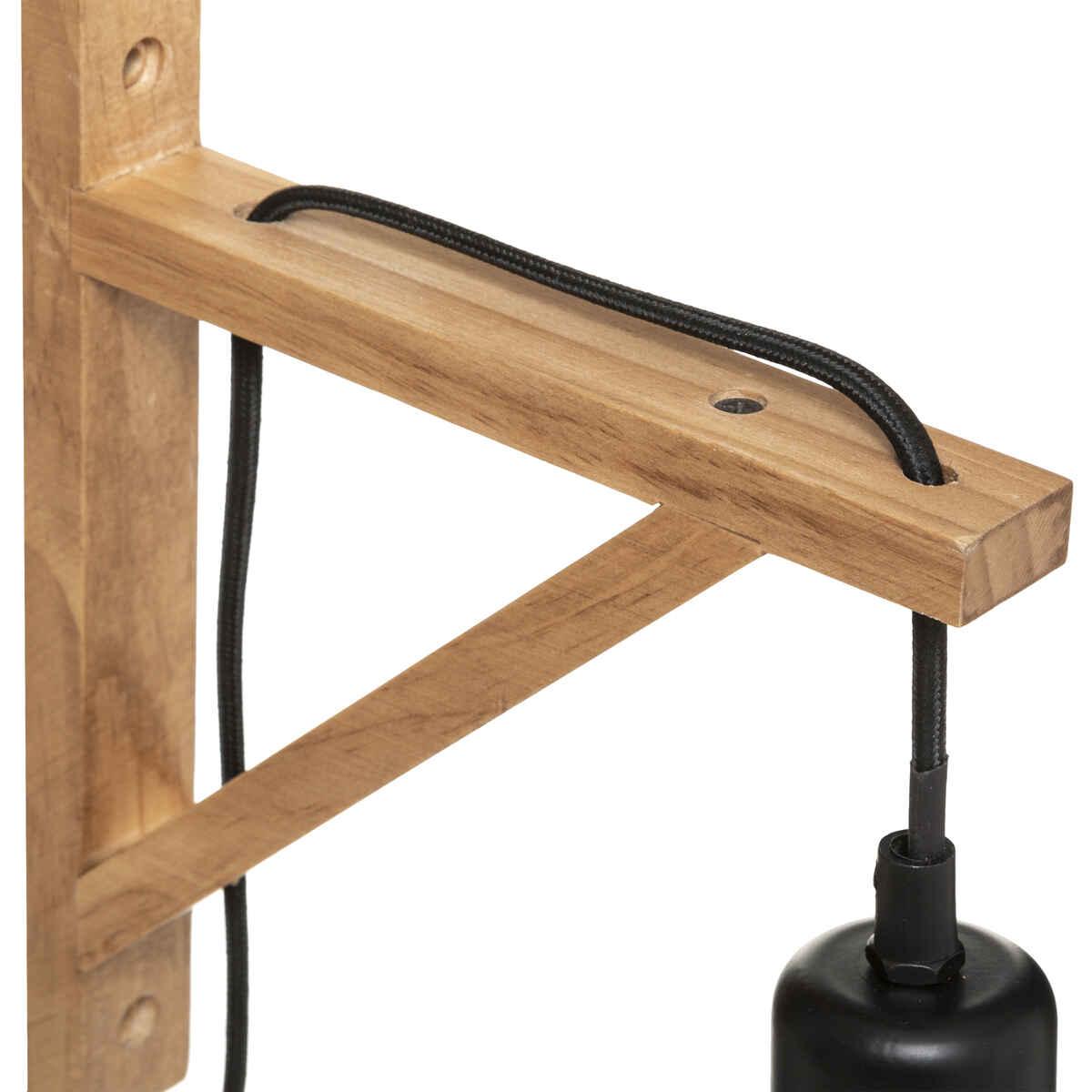APPLIQUE BOIS WILD NATUREL H.22.5CM