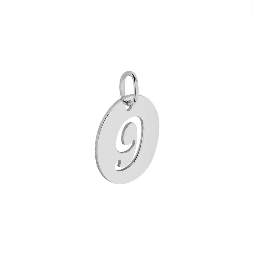 Pendentif Efiso Argent Blanc