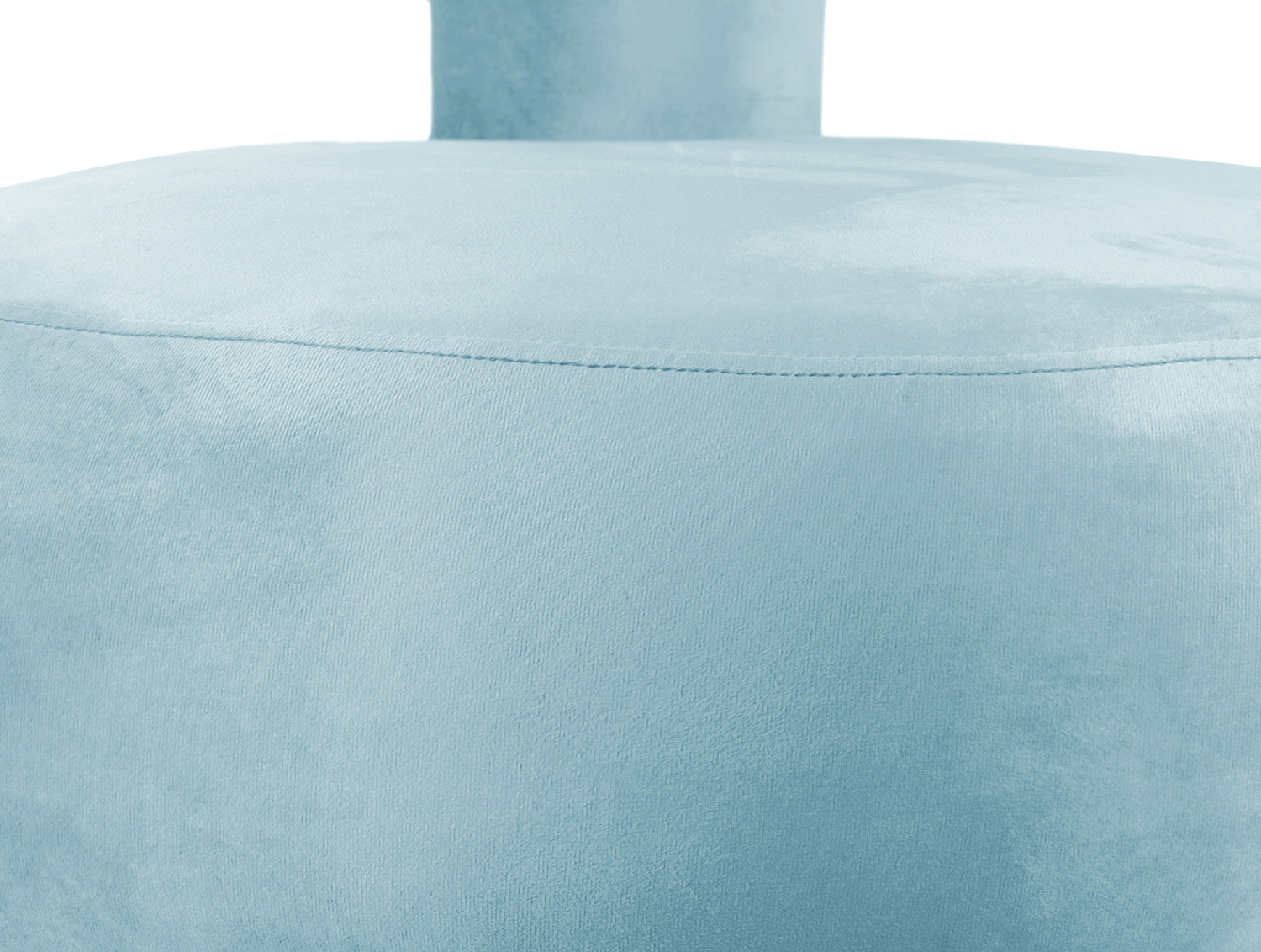 Chair Abrazo velvet soft blue